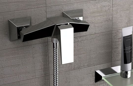 Sapho Morada bateria prysznicowa ścienna chrom MR11