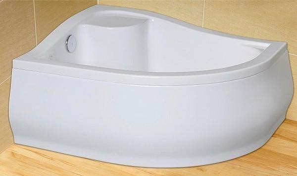 Radaway Korfu E brodzik półokrągły głęboki z siedziskiem asymetryczny 120x90 prawy 4E91240-03R