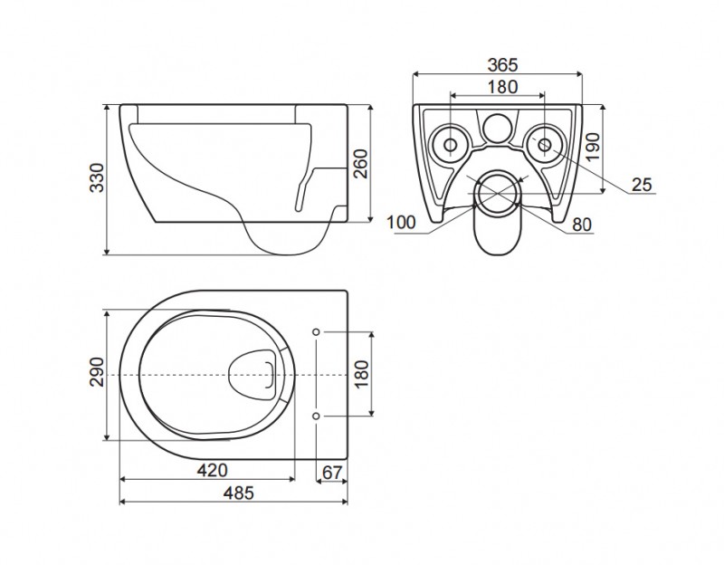 Ecellent Doto Pure Rim 48 muszla wisząca + deska wolnoopadająca slim biały CEEX.1404.485.WH