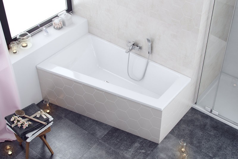 Excellent Sfera Slim wanna akrylowa narożna biała 170x100,5 prawa WAEX.SFP17WHS