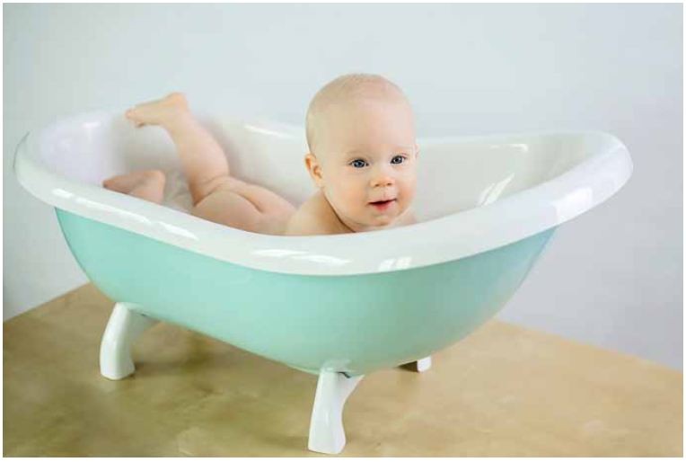 BESCO Otylia Baby mini wanna wanienka dla dziecka wolnostojąca 85x47 biały