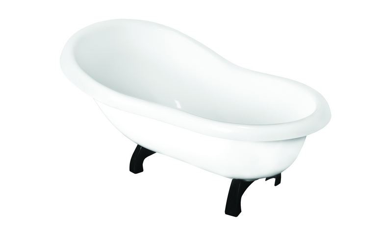 BESCO Otylia Baby mini wanna wanienka dla dziecka wolnostojąca 85x47 biały