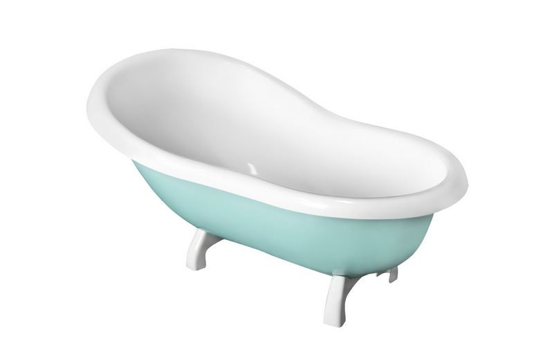 BESCO Otylia Baby mini wanna wanienka dla dziecka wolnostojąca 85x47 biały