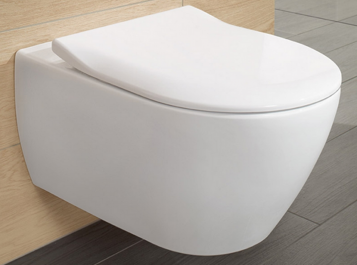 Villeroy&Boch Subway 2.0 DirectFlush Ceramicplus muszla wisząca + deska wolnoopadająca slim 5614R0R1 + 9M78S101