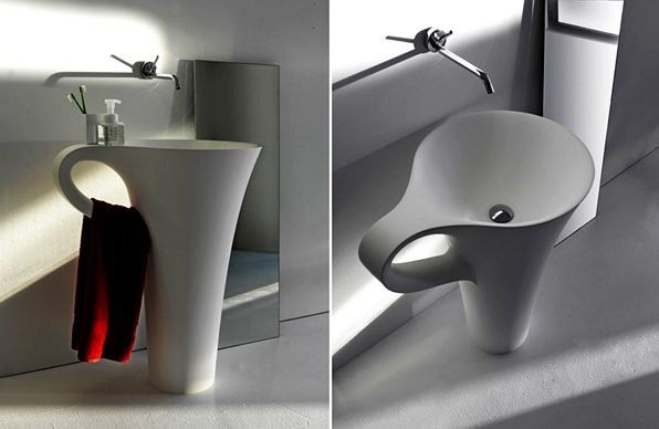 Artceram Cup umywalka wolnostojąca filiżanka 70x50 cm bała livingtec OSL004