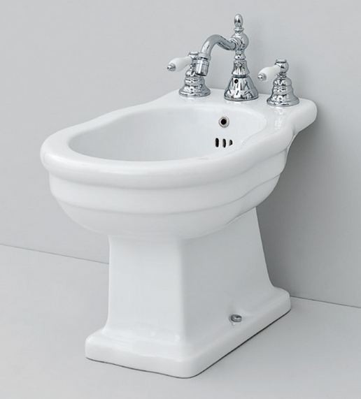 Artceram Hermitage bidet stojący retro biała HEB002