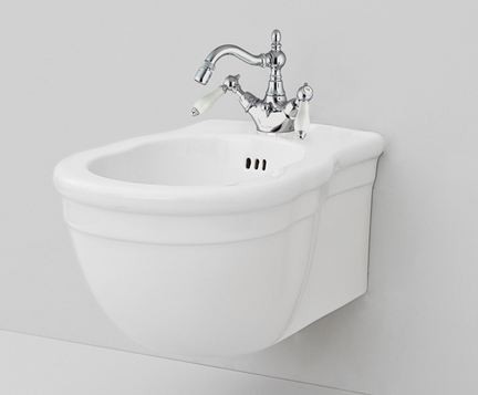 Artceram Hermitage bidet wiszący retro biały HEB003
