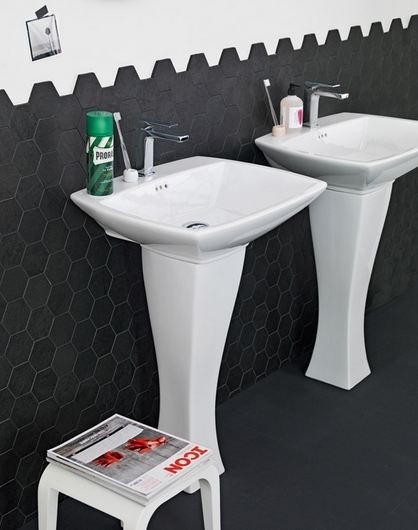 Artceram Jazz umywalka wisząca 70 cm biały JZL004