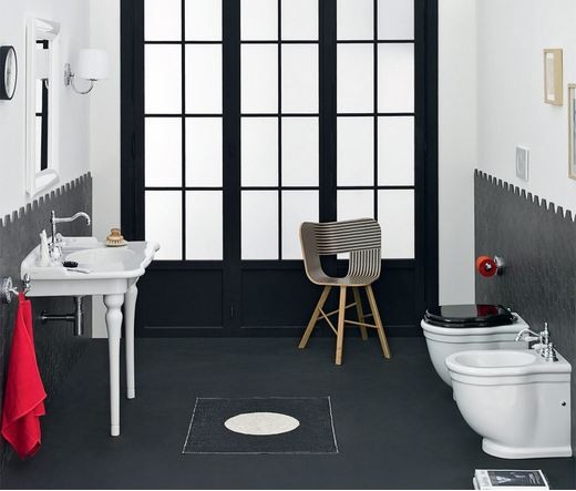 Artceram Hermitage bidet stojący retro biały HEB001