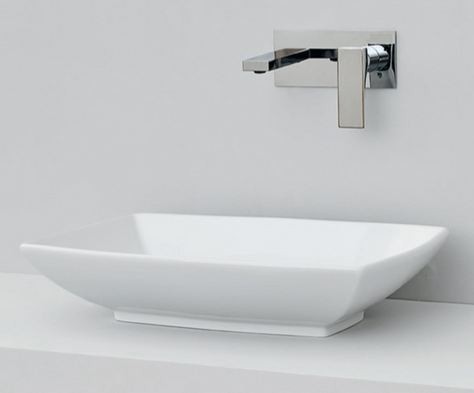 Artceram Jazz umywalka stawiana na blat 60x40 cm biały JZL002