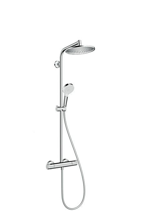 Hansgrohe Crometta S 240 komplet prysznicowy z termostatem i deszczownicą chrom 27267000