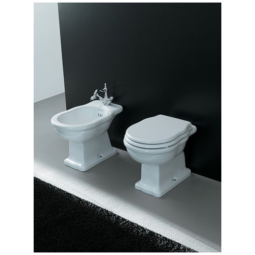 Artceram Hermitage bidet stojący retro biała HEB002