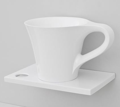 Artceram Cup umywalka nablatowa filiżanka 70x50 cm bała livingtec OSL005