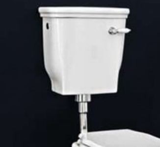 Artceram Hermitage mechanizm i rura do spłuczki typu dolnopłuk retro brąz bronzo HEA01372