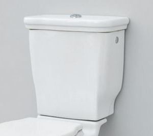 Artceram Hermitage spłuczka do kompaktu retro biała HEC001