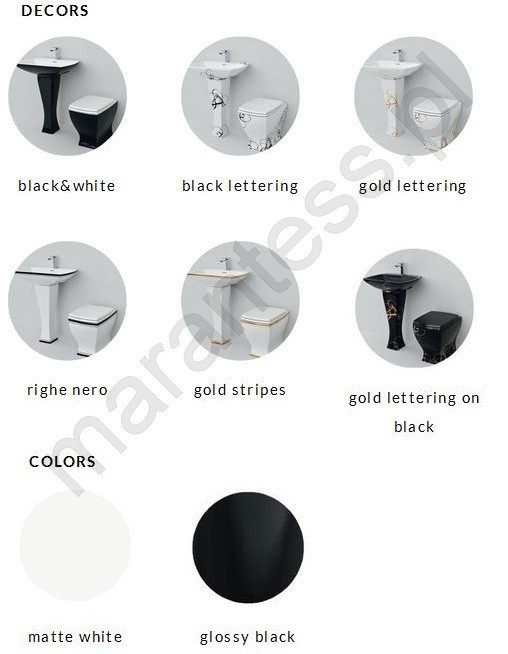 Artceram Jazz bidet stojący biały JZB002