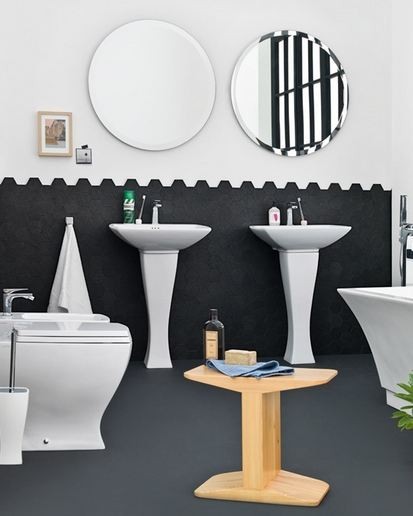 Artceram Jazz umywalka wisząca 70 cm biały JZL004