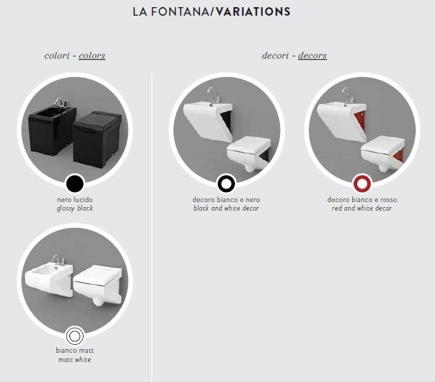 Artceram La Fontana umywalka stawiana na blat 60X42 cm biała LFL001