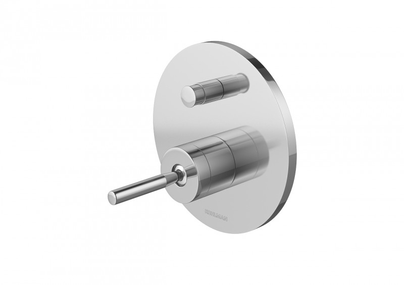 Kohlman Maxima zestaw podtynkowy z deszczownicą okrągłą 20x20 cm i słuchawką chrom QW210MR20