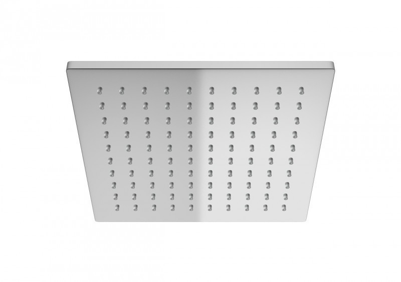 Kohlman Foxal wannowy zestaw podtynkowy z deszczownicą kwadratową 35x35 cm, słuchawką i wylewką chrom QW211FQ35