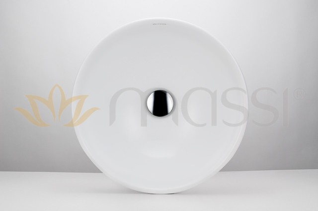 Massi Malo umywalka stawiana na blat okrągła 41,5 cm MSU-5053B