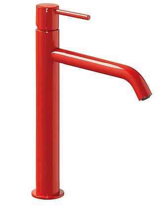 Tres Study Exclusive bateria umywalkowa wysoka czerwona  262.308.01.TRO