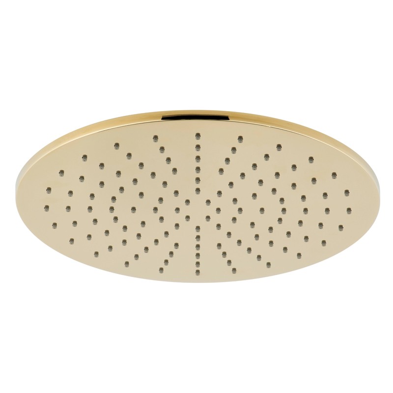 Vado Individual deszczownica głowica prysznicowa okrągła złoto polerowane IND-RO/30-BG