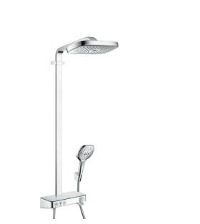Hansgrohe Raindance Select E 300 3jet komplet prysznicowy z termostatem i deszczownicą chrom 27127000