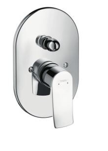 Hansgrohe Metris E2 bateria wannowa podtynkowa chrom 31484000