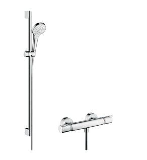 Hansgrohe Zestaw Croma Select S Vario/Ecostat Combi biały/chrom 27014400