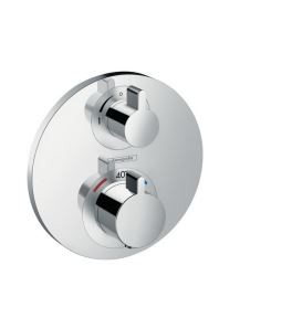 Hansgrohe Ecostat S bateria podtynkowa termostatyczna z zaworem odcinającym chrom 15757000