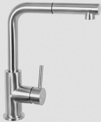 Omnires Albany bateria zlewozmywakowa ze stali nierdzewnej AB1455IN