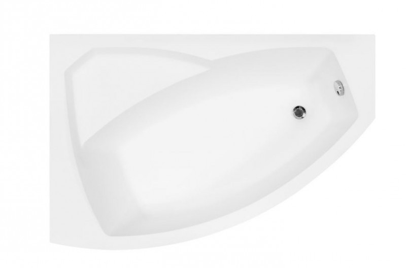 PMD Piramida Rima wanna asymetryczna lewa 160x100 biały