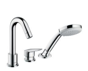 Hansgrohe Logis bateria wannowa 3-otworowa chrom 71310000