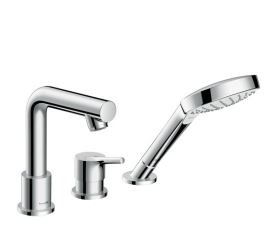 Hansgrohe Talis S bateria wannowa 3-otworowa chrom 72416000
