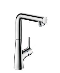 Hansgrohe Talis S bateria umywalkowa z obrotową wylewką wysoka z korkiem chrom 72105000