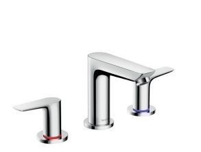 Hansgrohe Talis E bateria umywalkowa 3-otworowa z korkiem chrom 71733000