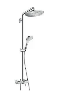 Hansgrohe Croma Select S komplet prysznicowy z baterią jednouchwytową i deszczownicą chrom 26791000