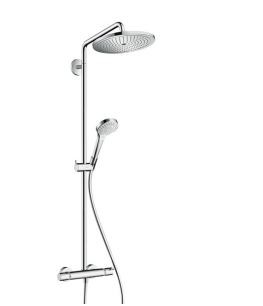 Hansgrohe Croma Select S komplet prysznicowy z termostatem i deszczownicą chrom 26790000