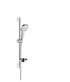 Hansgrohe Croma Select S Vario 0,65m zestaw prysznicowy z mydelniczką Casetta biały/chrom 26566400