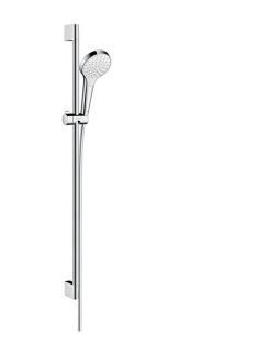 Hansgrohe Croma Select S 1jet 0,90m EcoSmart zestaw prysznicowy biały/chrom 26575400