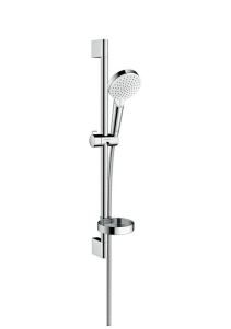 Hansgrohe Crometta Vario Unica 0.65m zestaw prysznicowy z mydelniczką Casetta biały/chrom 26553400