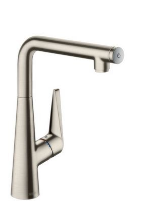Hansgrohe Talis Select S bateria kuchenna z obrotową wylewką stalowy 72820800