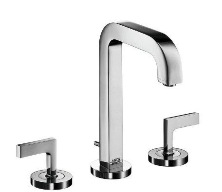 Axor Citterio bateria umywalkowa 3-otworowa z rozetami chrom 39135000