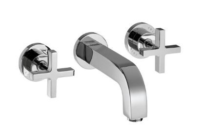 Axor Citterio bateria umywalkowa podtynkowa 3-otworowa wylewka 16 cm chrom 39313000