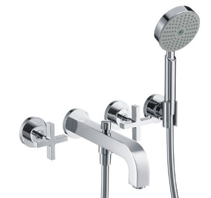 Axor Citterio bateria wannowa 3-otworowa podtynkowa chrom 39447000