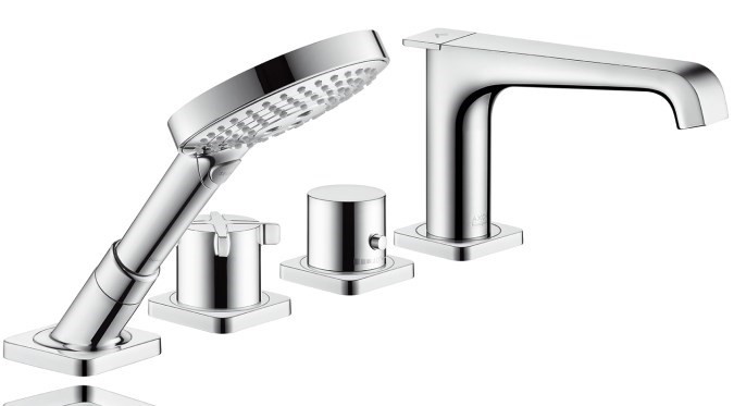 Axor Citterio E bateria termostatyczna 4-otworowa na brzeg wanny chrom 36411000