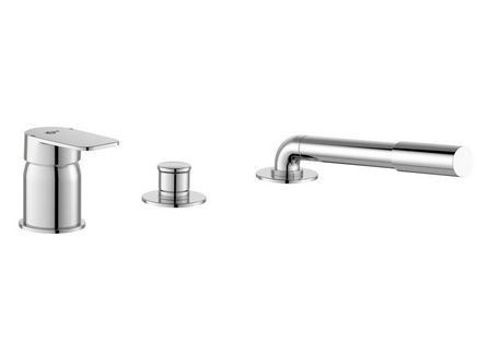 Ideal Standard Tonic II bateria wannowa 3-otworowa bez wylewki A6349AA