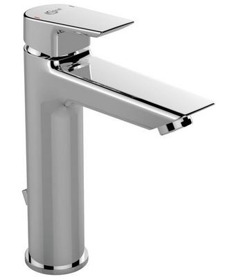 Ideal Standard Tesi bateria umywalkowa stojąca Grande z korkiem chrom A6563AA