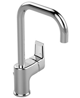 Ideal Standard Tesi bateria umywalkowa stojąca z wysoką wylewką z korkiem chrom A6571AA